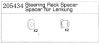 205434 Spacer f�r Lenkung Carson Specter two