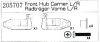 205707 Radtr�ger vorn L R Specter Two Carson