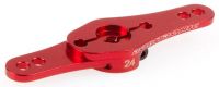 Aluminium Servo Doppel Arm 24Z (2-Ebenen) Rot