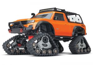 TRAXXAS TRX-4 MIT ALL-TERRAINTRAXX ORANGE RTR O. AKKU/LADER 1/10 4WD SCALE-CRAWLER BRUSHED