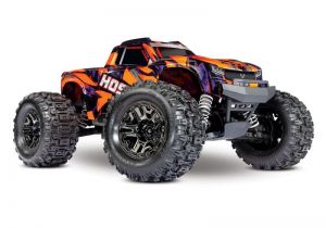 NEU TRAXXAS HOSS 1:10 RTR TSM SR VXL-3S REGLER OHNE AKKU/LADER 1/10 MONSTER-TRUCK BRUSHLESS ORANGE