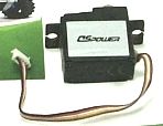 7464-3 Lenkservo CS Power  mit 5 Draht Anschluss weisser Stecker und Halterung 124007