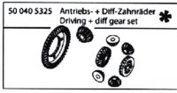 500405325  Differenzial Zahnrderset FY8 FY5