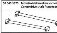 500405375 Mittelantriebswelle vorn + hinten FY5