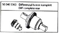 500405363 X10EB Differenzial hinten DIRTWARRIOR