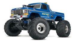 TRAXXAS BIGFOOT NO.1 RTR +12V-LADER BLAU 1/10 MONSTER TRUCK (12T+XL-5)