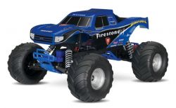 TRAXXAS BIGFOOT FIRESTONE-EDITION RTR +12V-LADER+AKKU 1/10 2WD MONSTER TRUCK BRUSHED